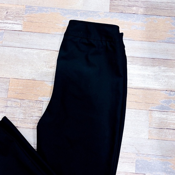 RACHEL ZOE Black wide-leg pants | Gold button nautical style | Size 8 * - Picture 7 of 8